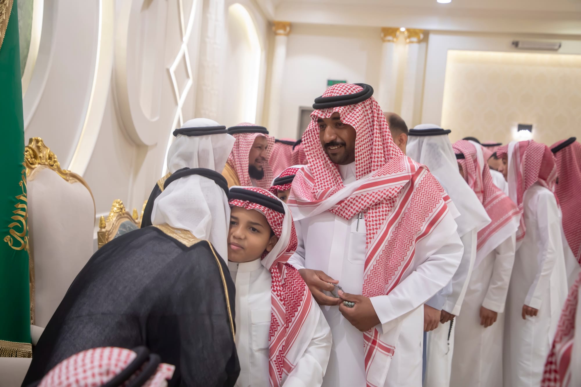 زواج العريس / مرضي بن ناصر الدوسري بقاعة المها للاحتفالات 