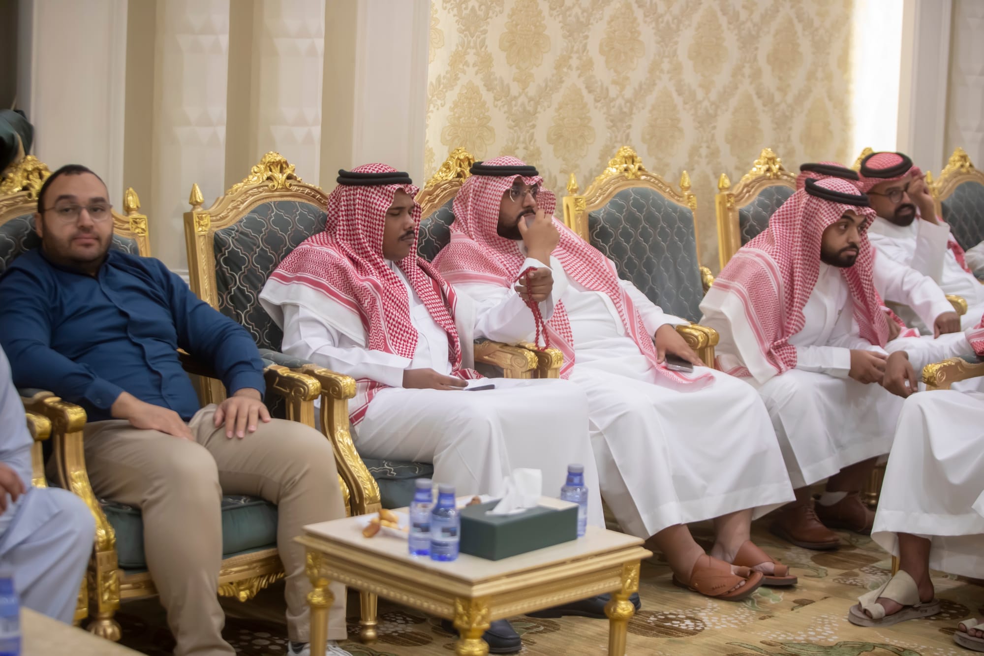 زواج العريس / مرضي بن ناصر الدوسري بقاعة المها للاحتفالات 