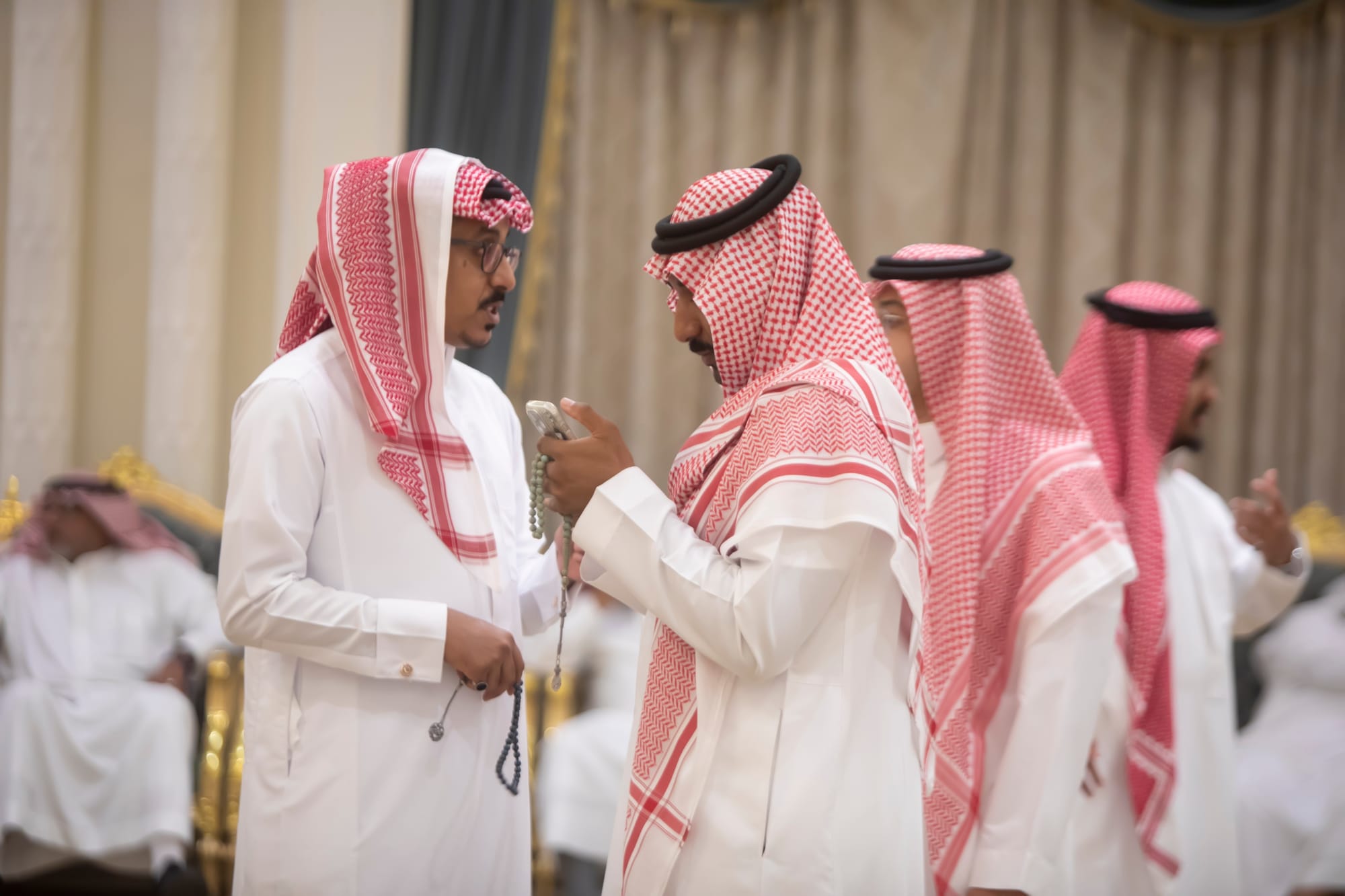 زواج العريس / مرضي بن ناصر الدوسري بقاعة المها للاحتفالات 