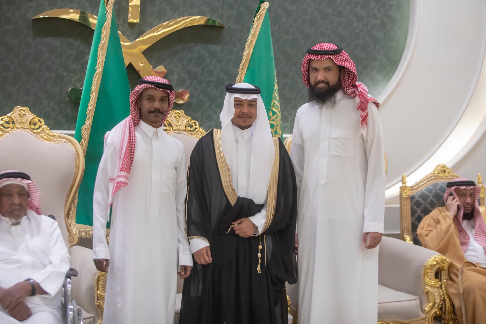 زواج العريس / مرضي بن ناصر الدوسري بقاعة المها للاحتفالات 