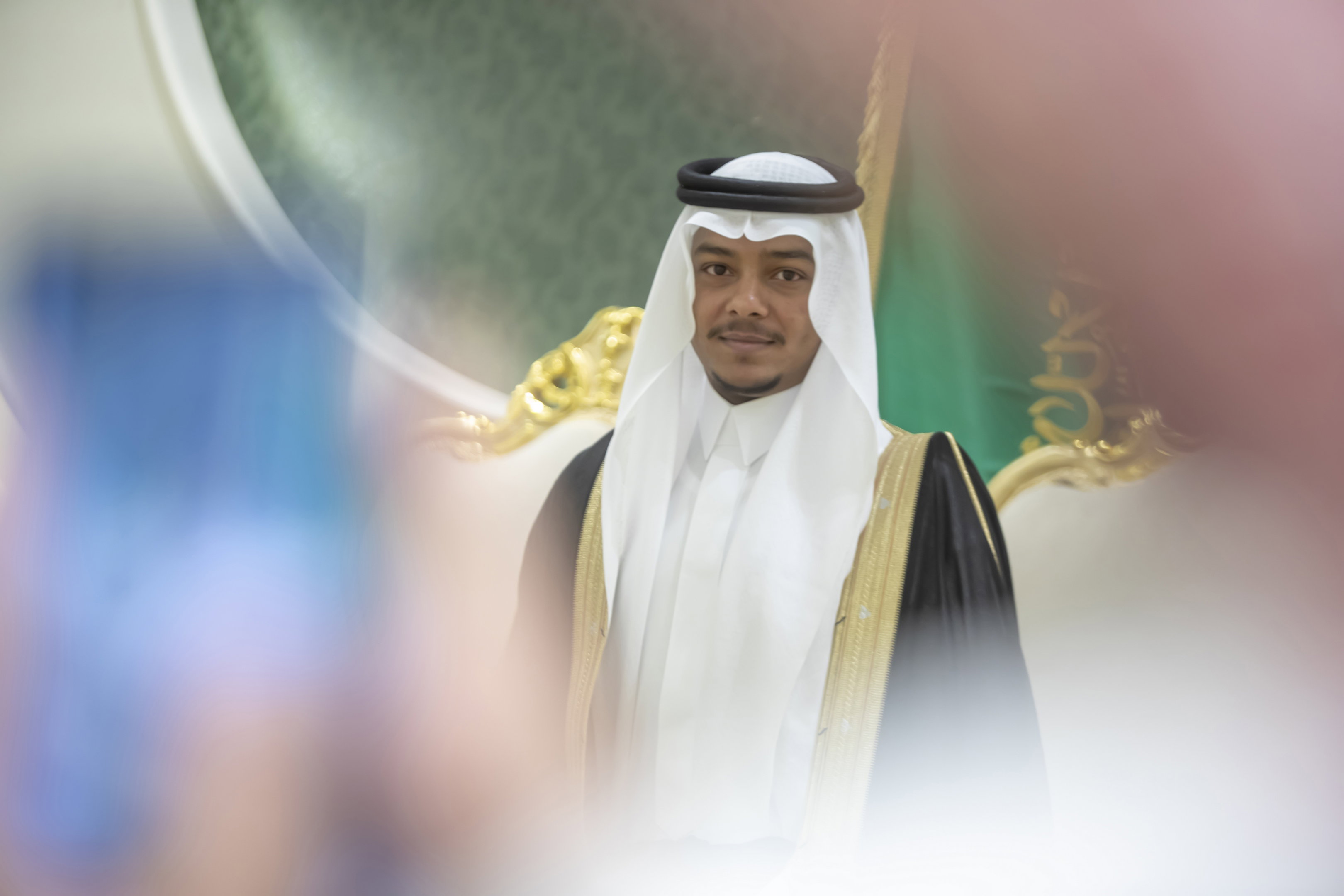 زواج العريس / مرضي بن ناصر الدوسري بقاعة المها للاحتفالات 