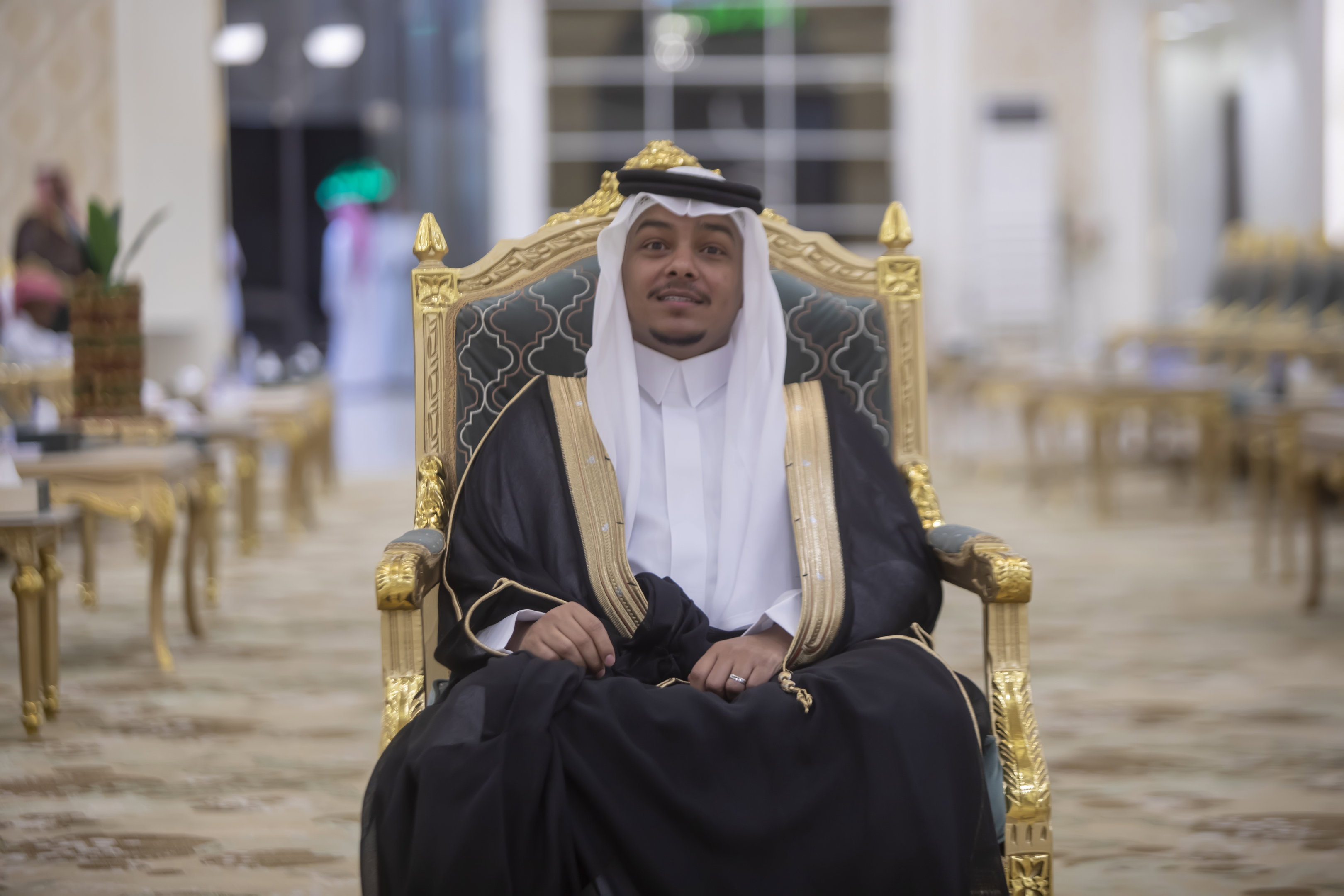 زواج العريس / مرضي بن ناصر الدوسري بقاعة المها للاحتفالات 