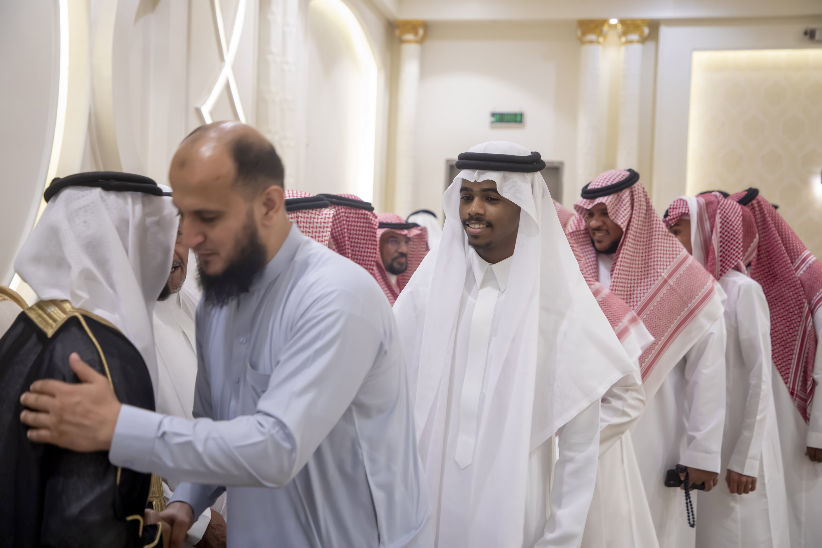 زواج العريس / مرضي بن ناصر الدوسري بقاعة المها للاحتفالات 