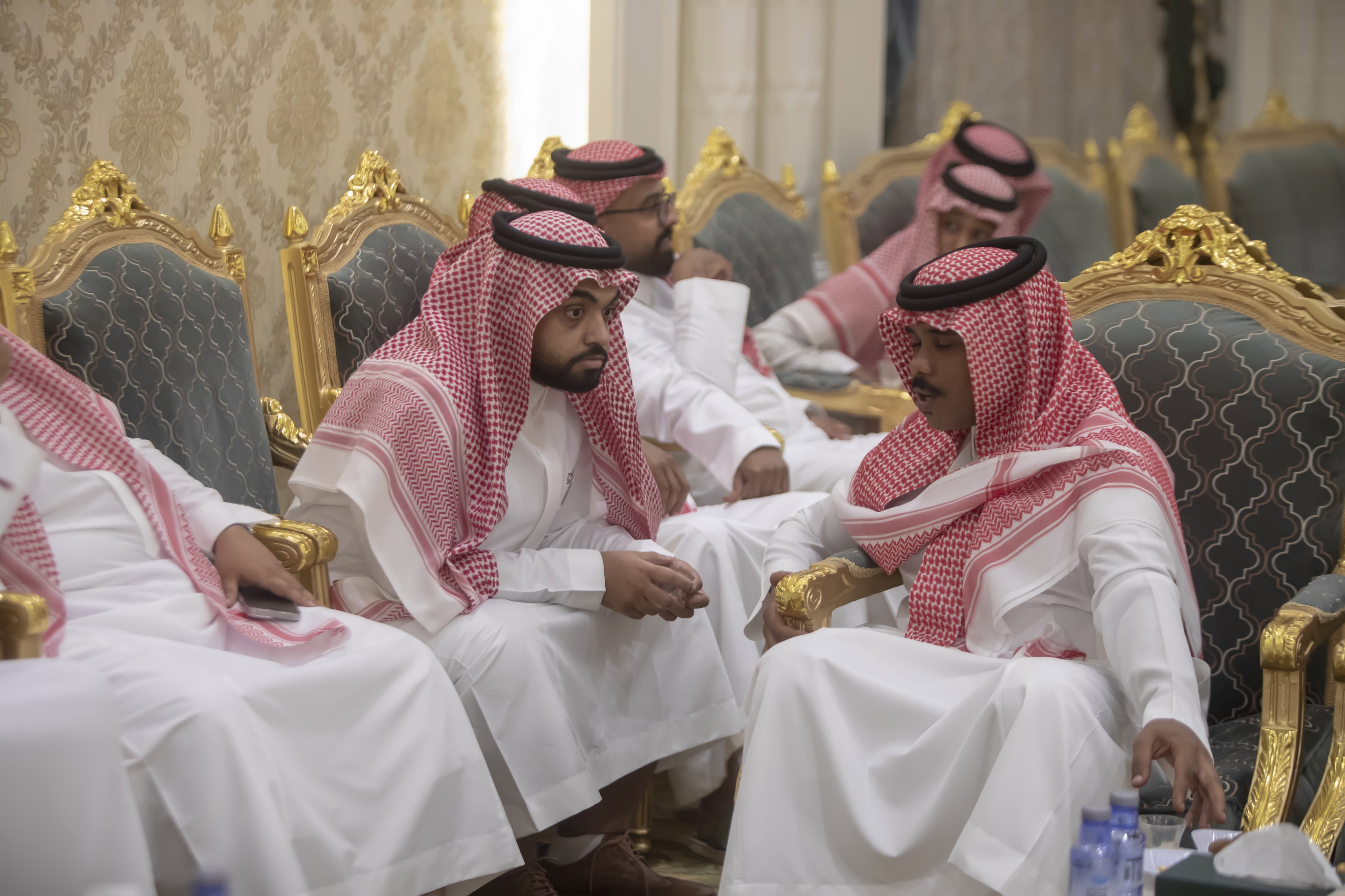 زواج العريس / مرضي بن ناصر الدوسري بقاعة المها للاحتفالات 