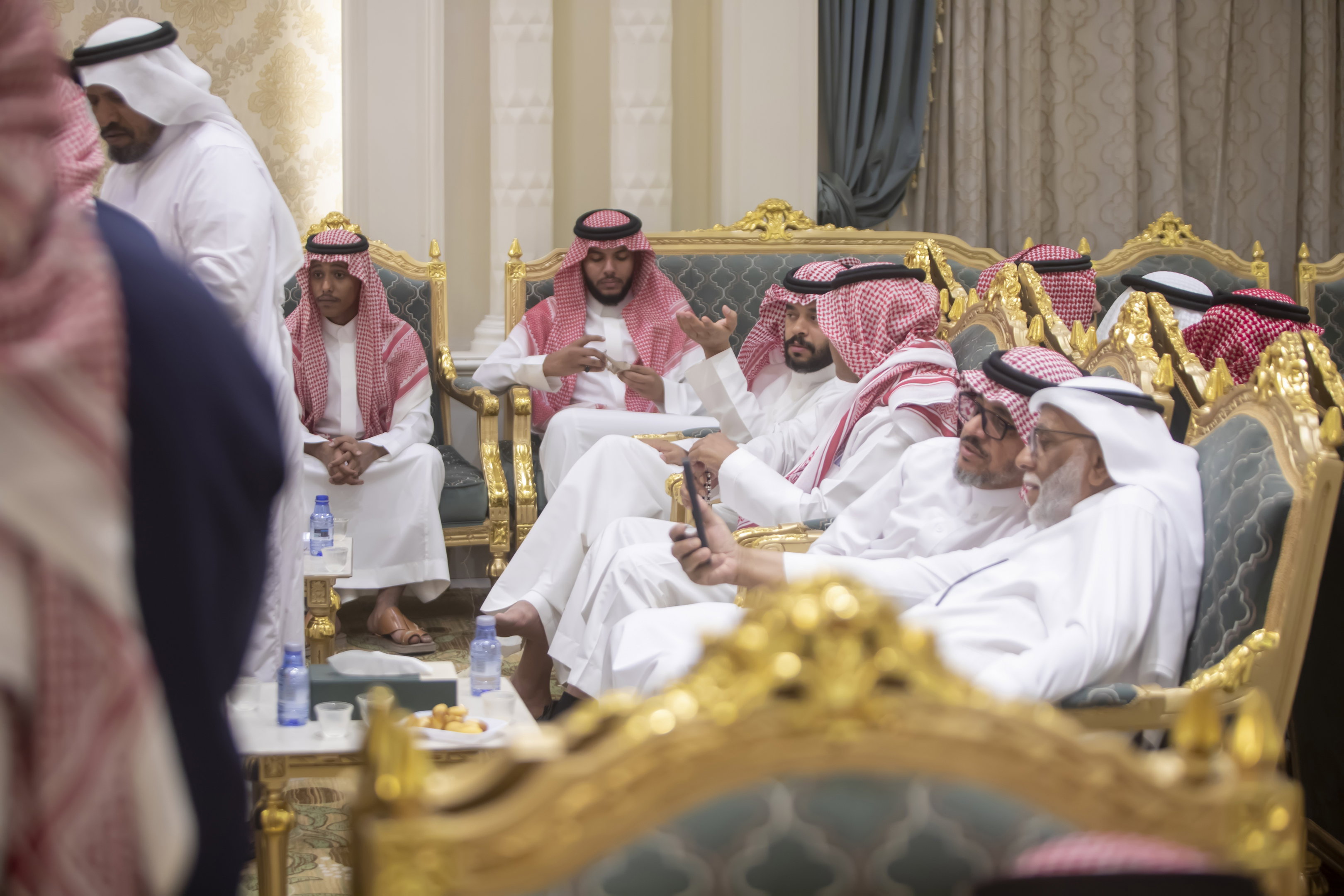 زواج العريس / مرضي بن ناصر الدوسري بقاعة المها للاحتفالات 