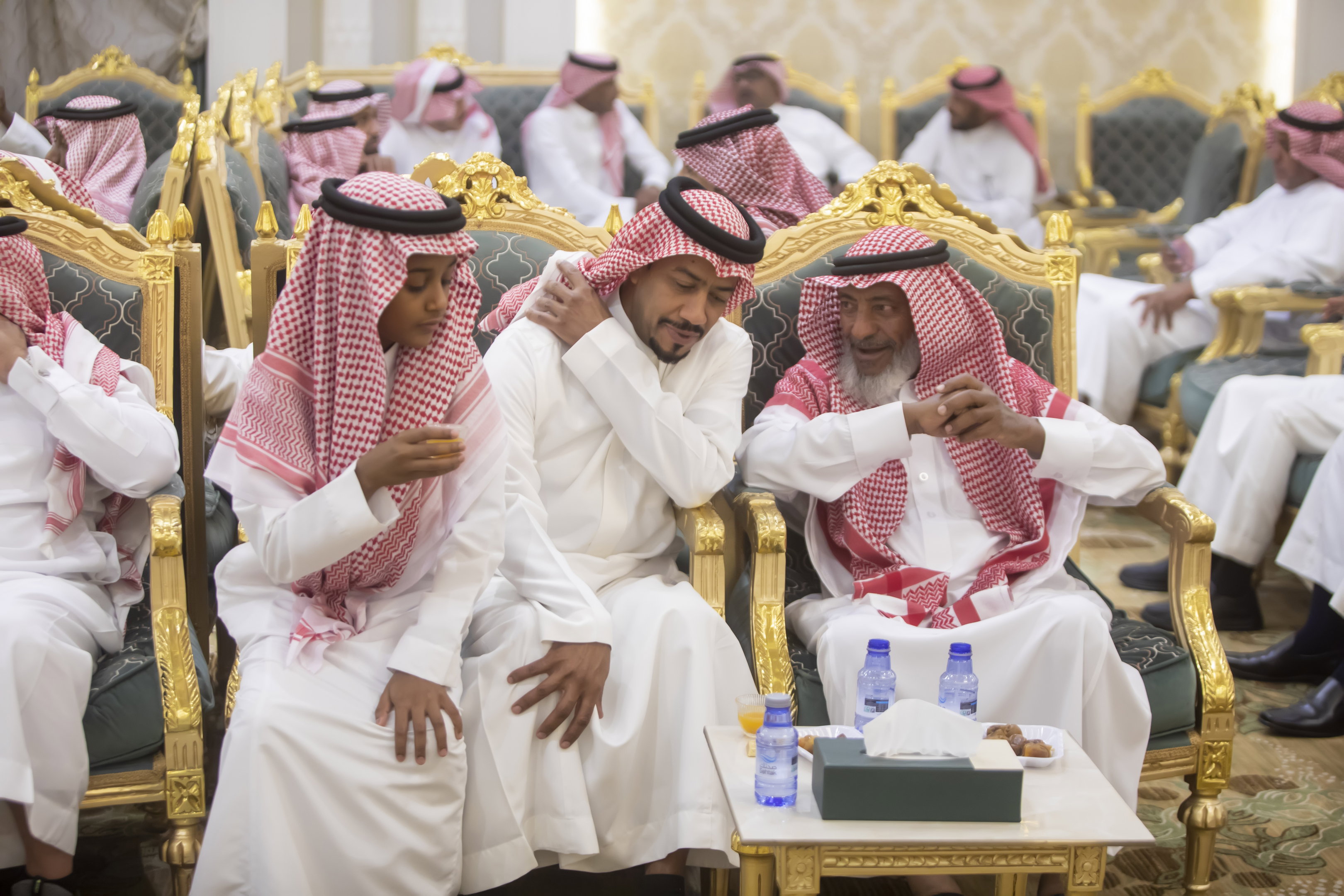 زواج العريس / مرضي بن ناصر الدوسري بقاعة المها للاحتفالات 