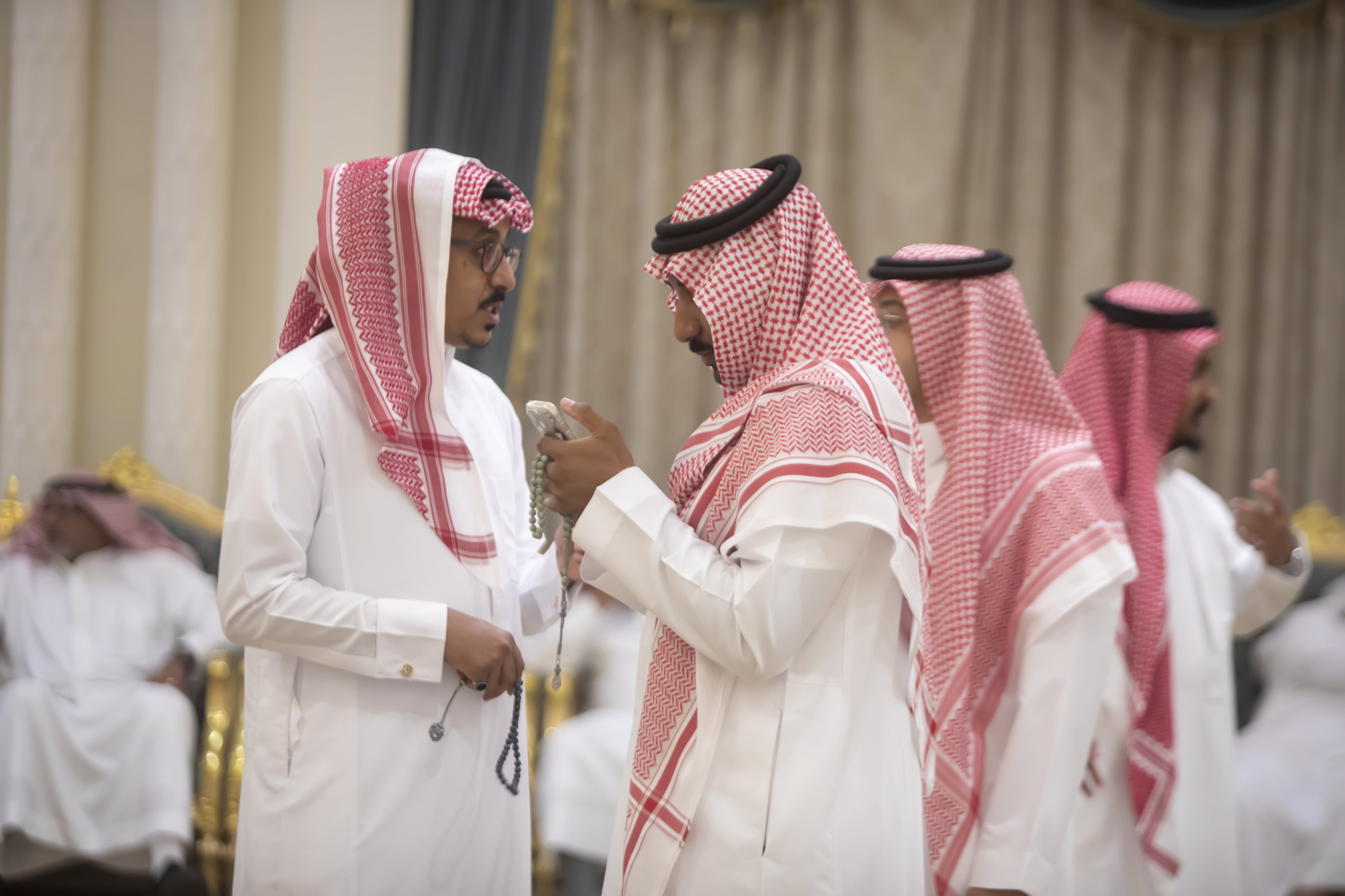 زواج العريس / مرضي بن ناصر الدوسري بقاعة المها للاحتفالات 