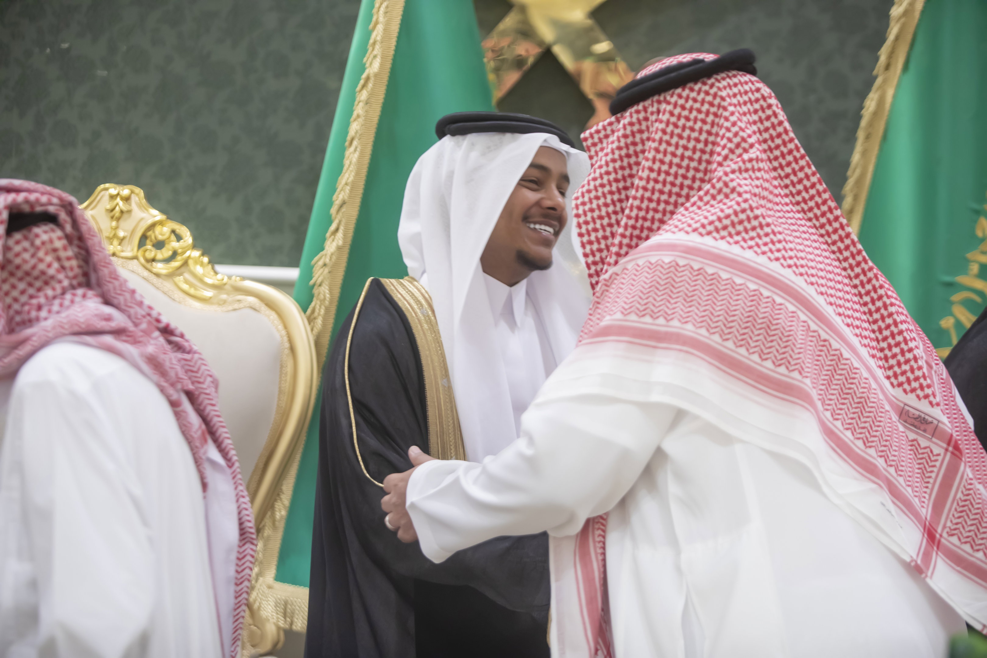 زواج العريس / مرضي بن ناصر الدوسري بقاعة المها للاحتفالات 