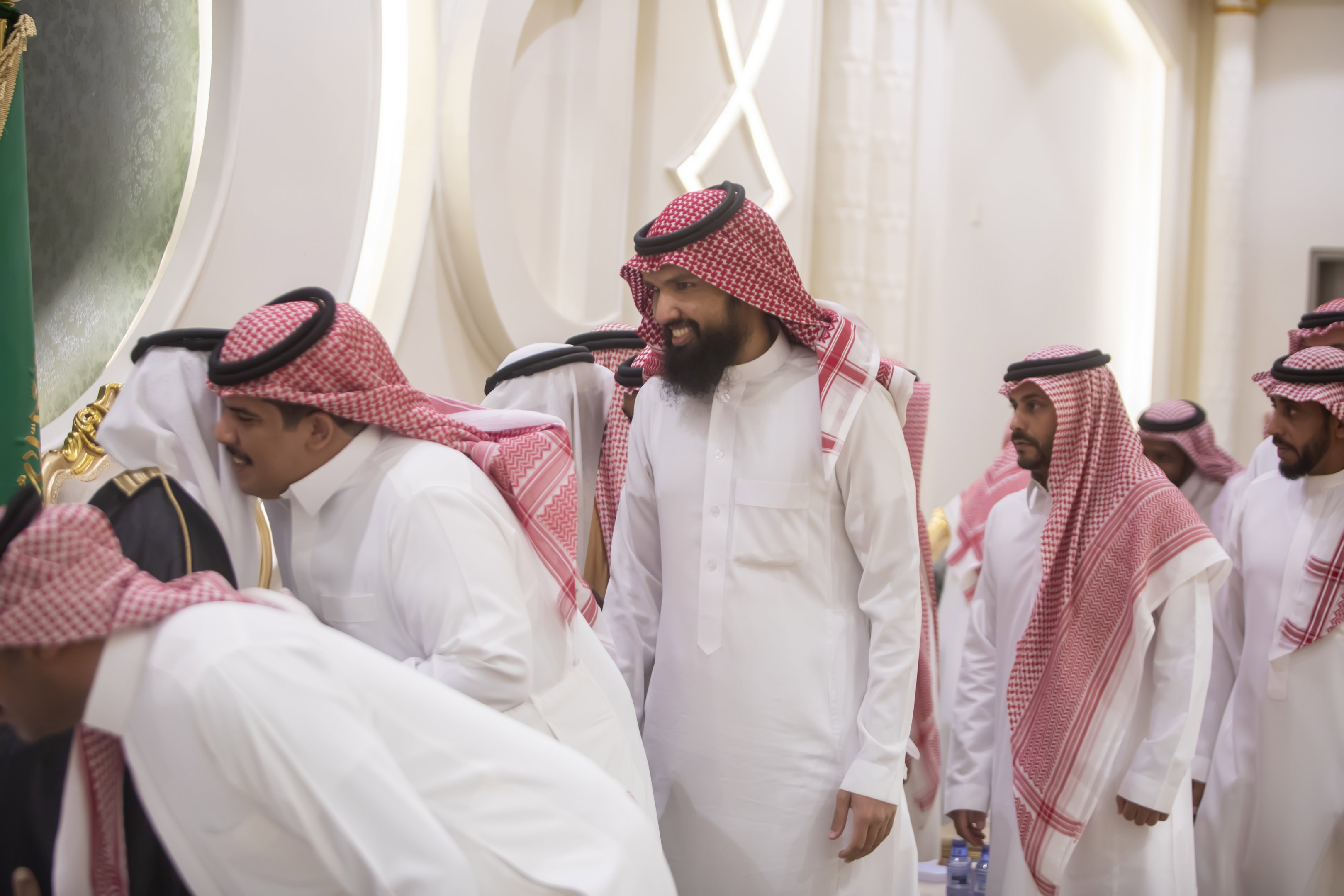 زواج العريس / مرضي بن ناصر الدوسري بقاعة المها للاحتفالات 