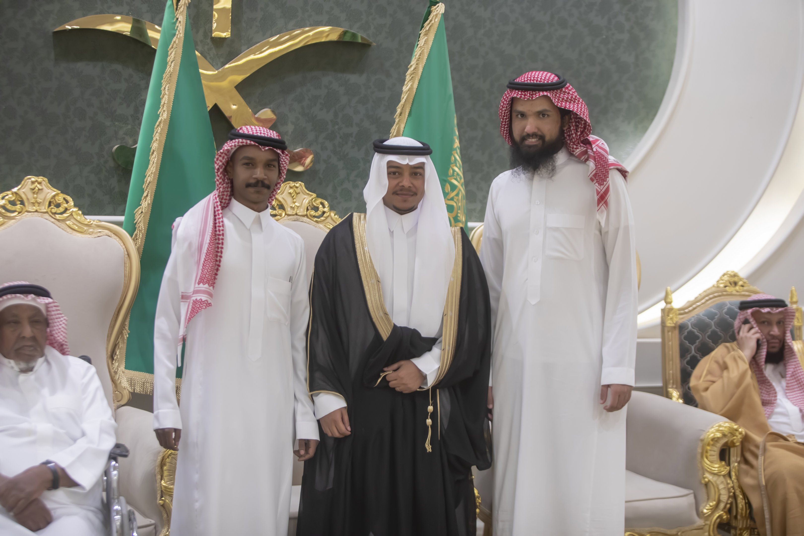 زواج العريس / مرضي بن ناصر الدوسري بقاعة المها للاحتفالات 