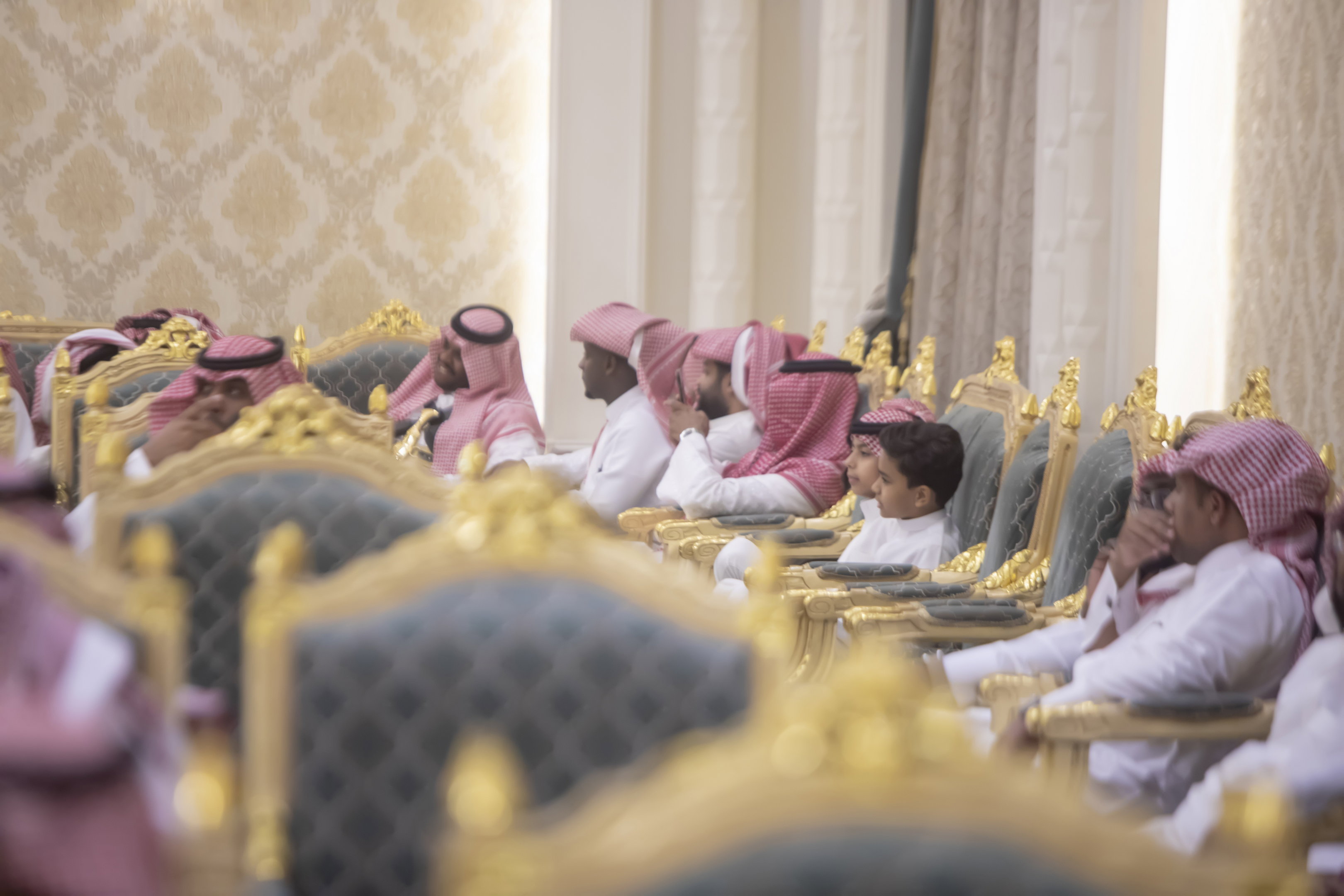 زواج العريس / مرضي بن ناصر الدوسري بقاعة المها للاحتفالات 