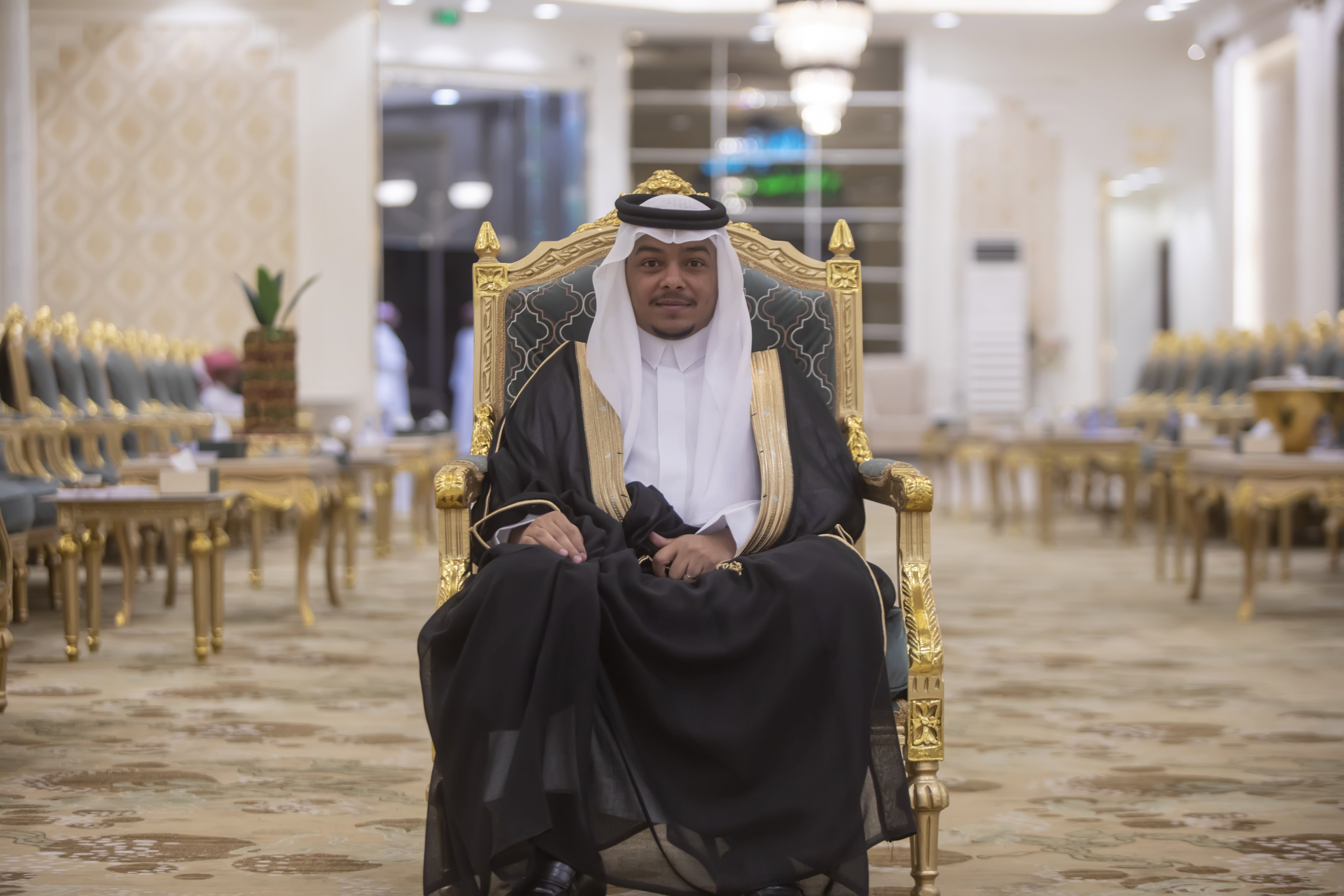 زواج العريس / مرضي بن ناصر الدوسري بقاعة المها للاحتفالات 