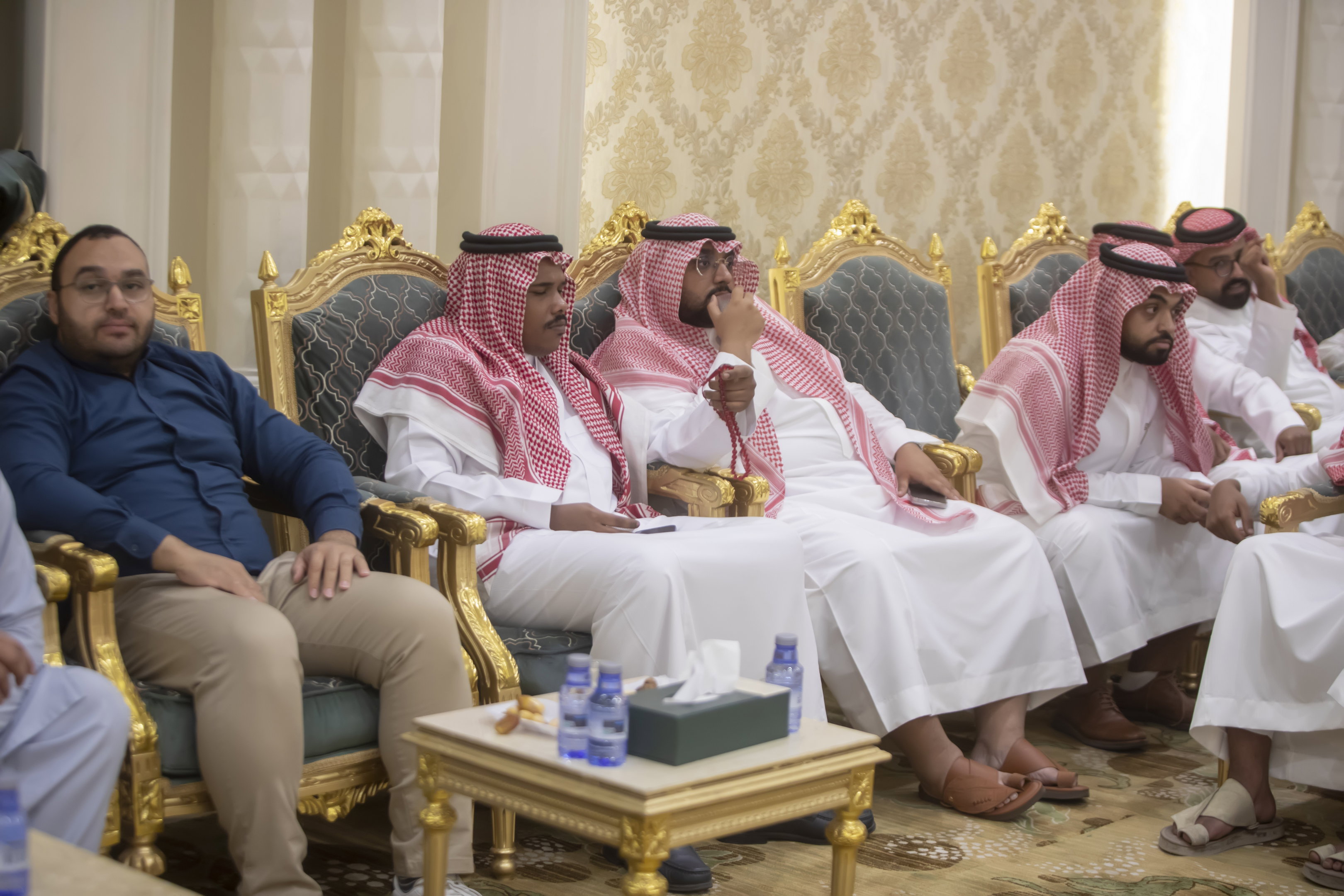 زواج العريس / مرضي بن ناصر الدوسري بقاعة المها للاحتفالات 