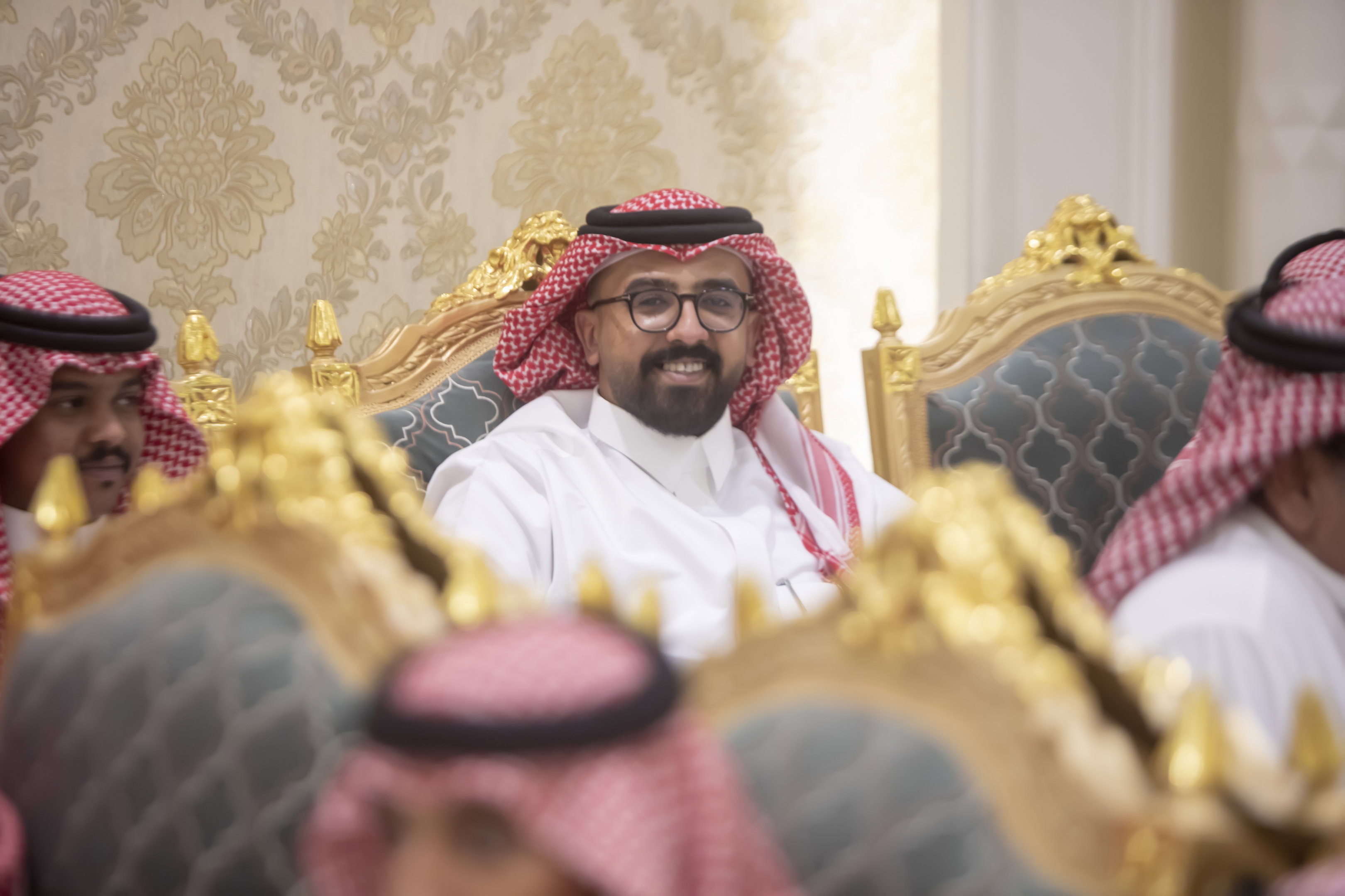 زواج العريس / مرضي بن ناصر الدوسري بقاعة المها للاحتفالات 