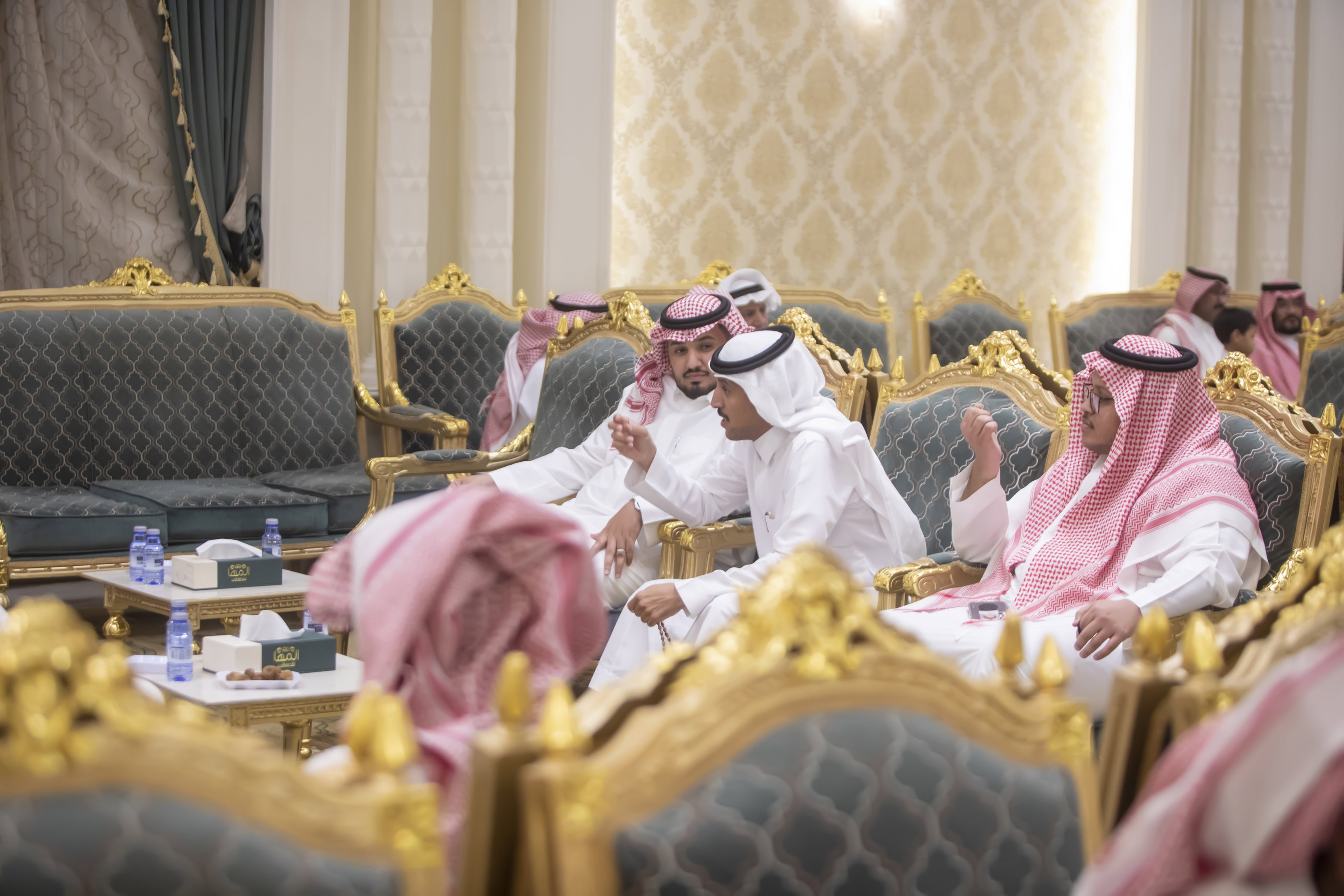 زواج العريس / مرضي بن ناصر الدوسري بقاعة المها للاحتفالات 