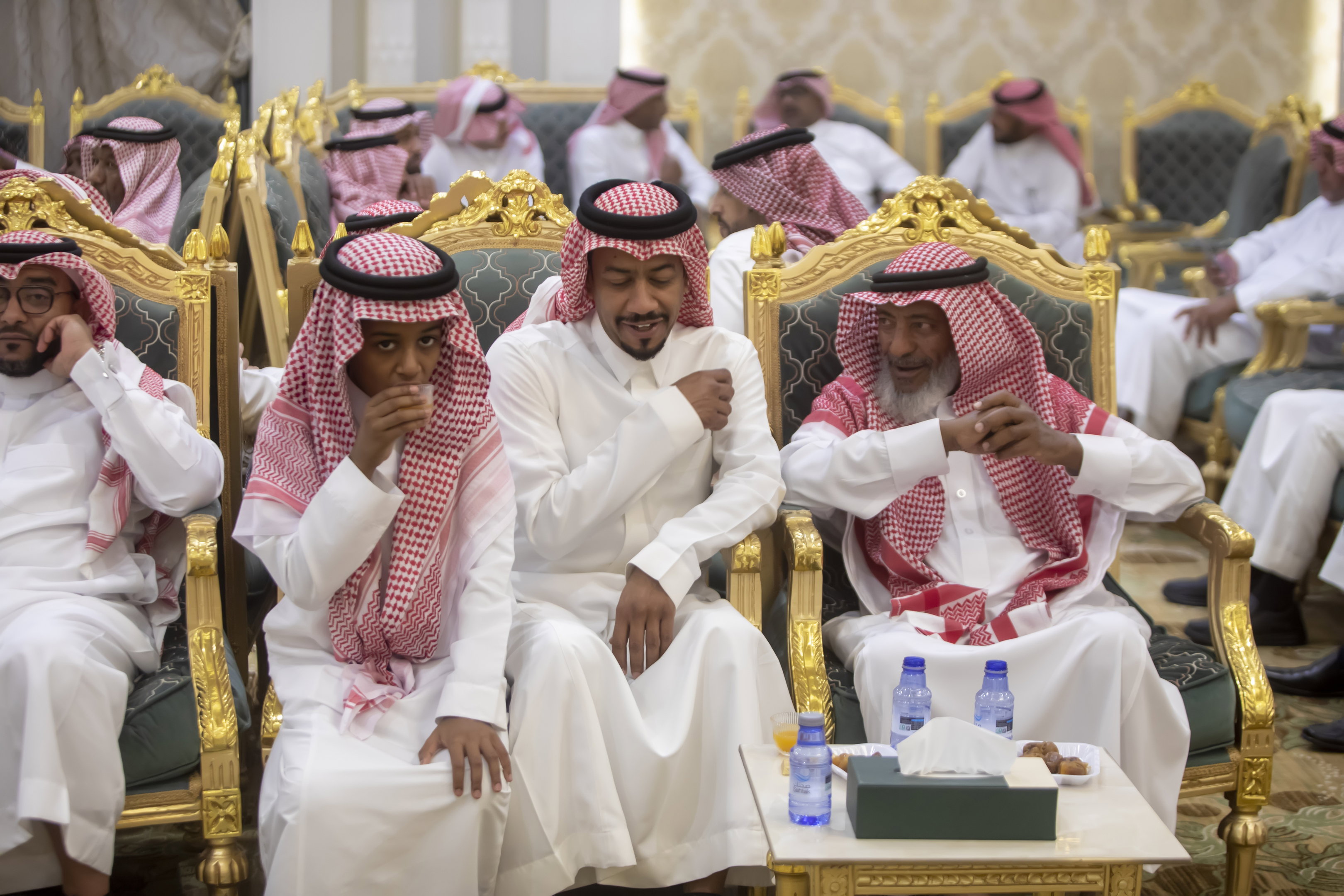 زواج العريس / مرضي بن ناصر الدوسري بقاعة المها للاحتفالات 