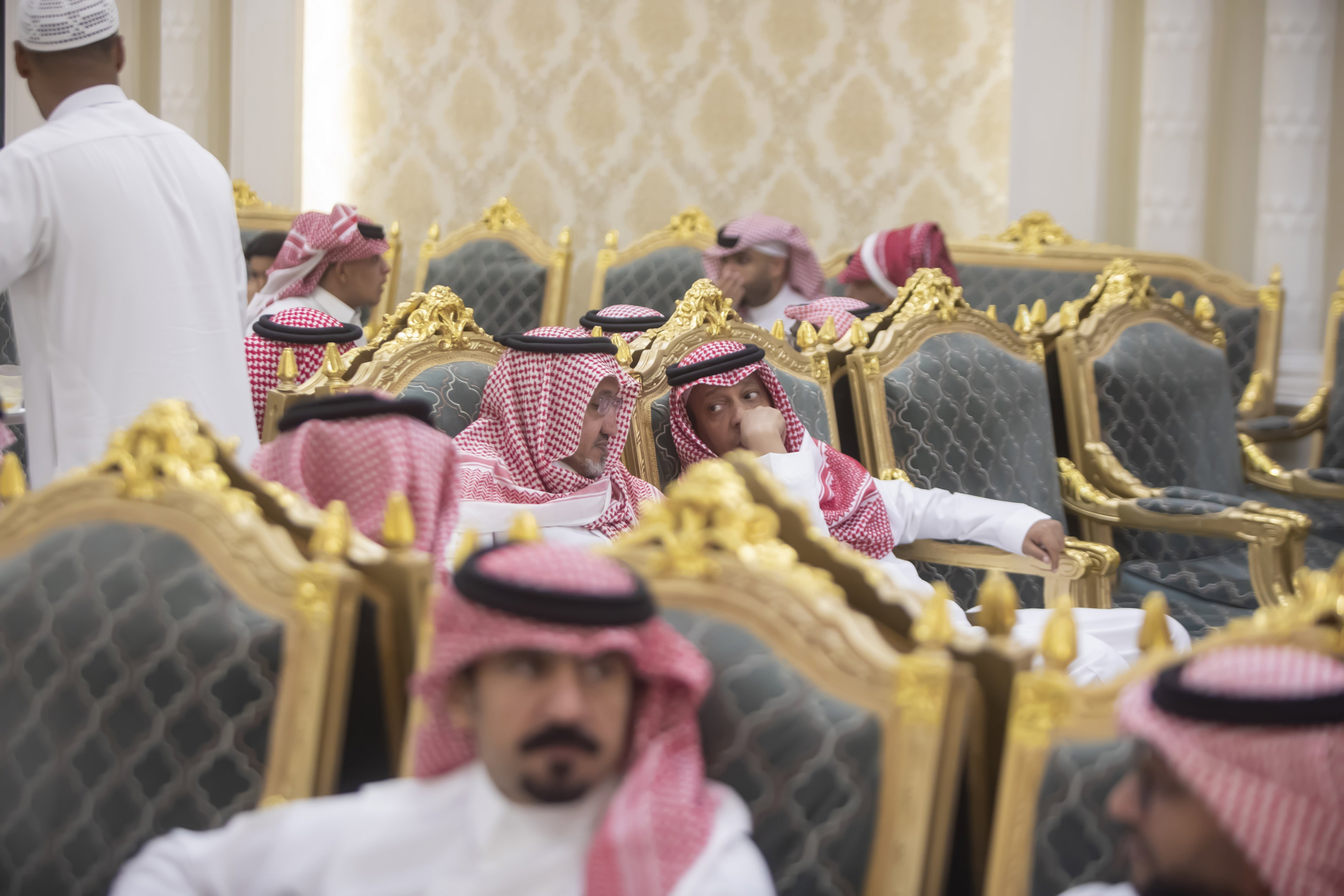 زواج العريس / مرضي بن ناصر الدوسري بقاعة المها للاحتفالات 