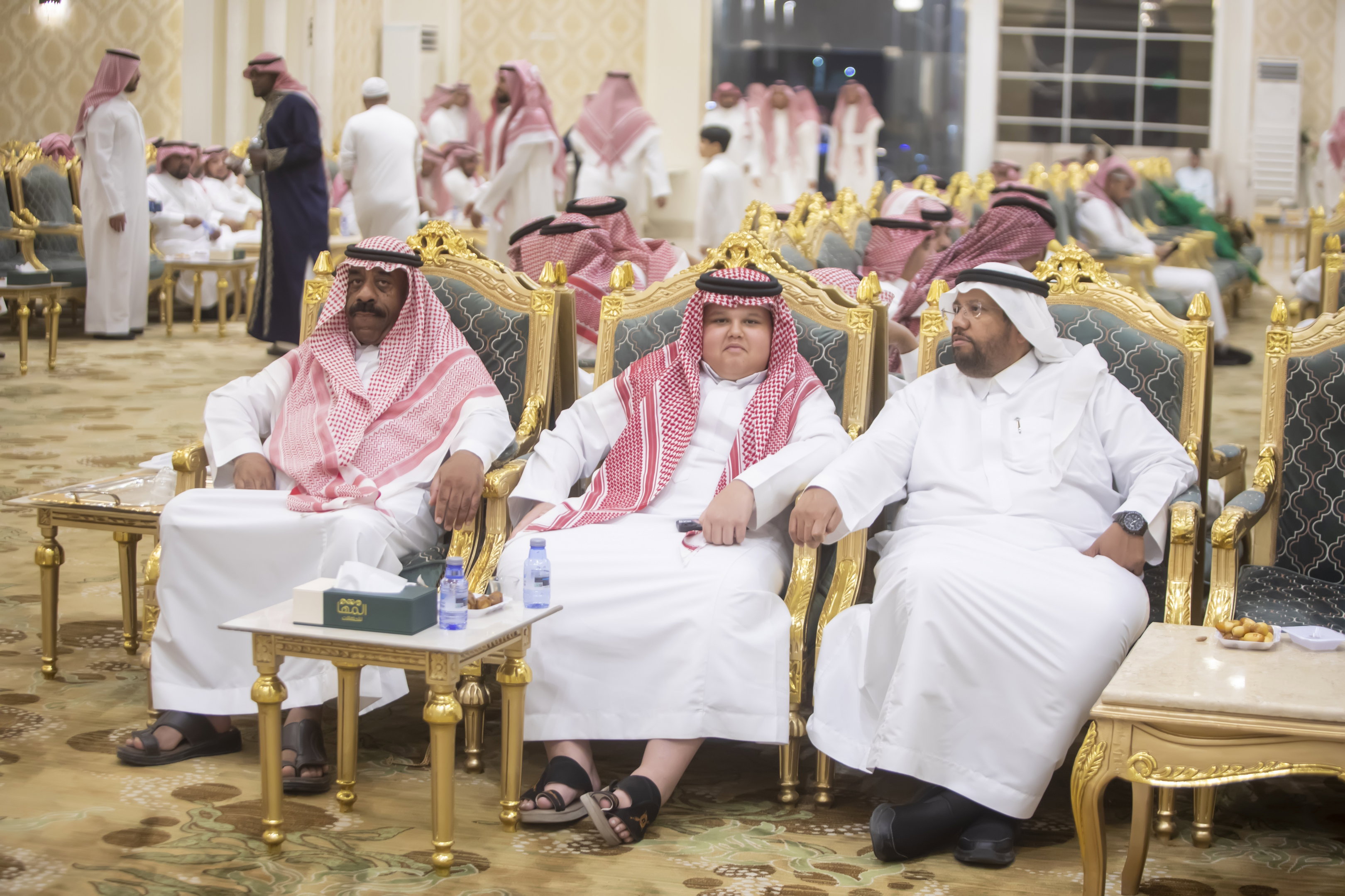 زواج العريس / مرضي بن ناصر الدوسري بقاعة المها للاحتفالات 