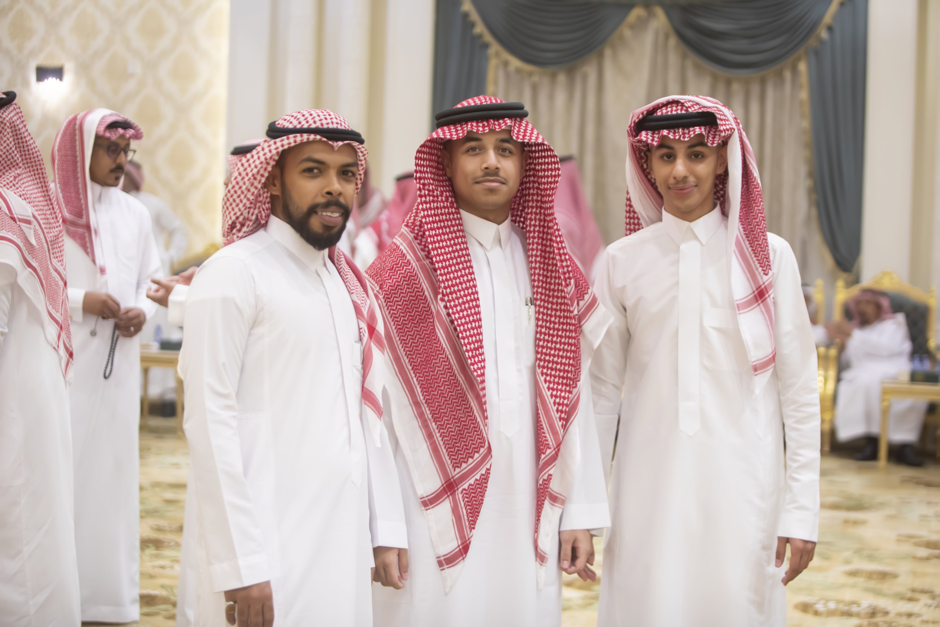 زواج العريس / مرضي بن ناصر الدوسري بقاعة المها للاحتفالات 