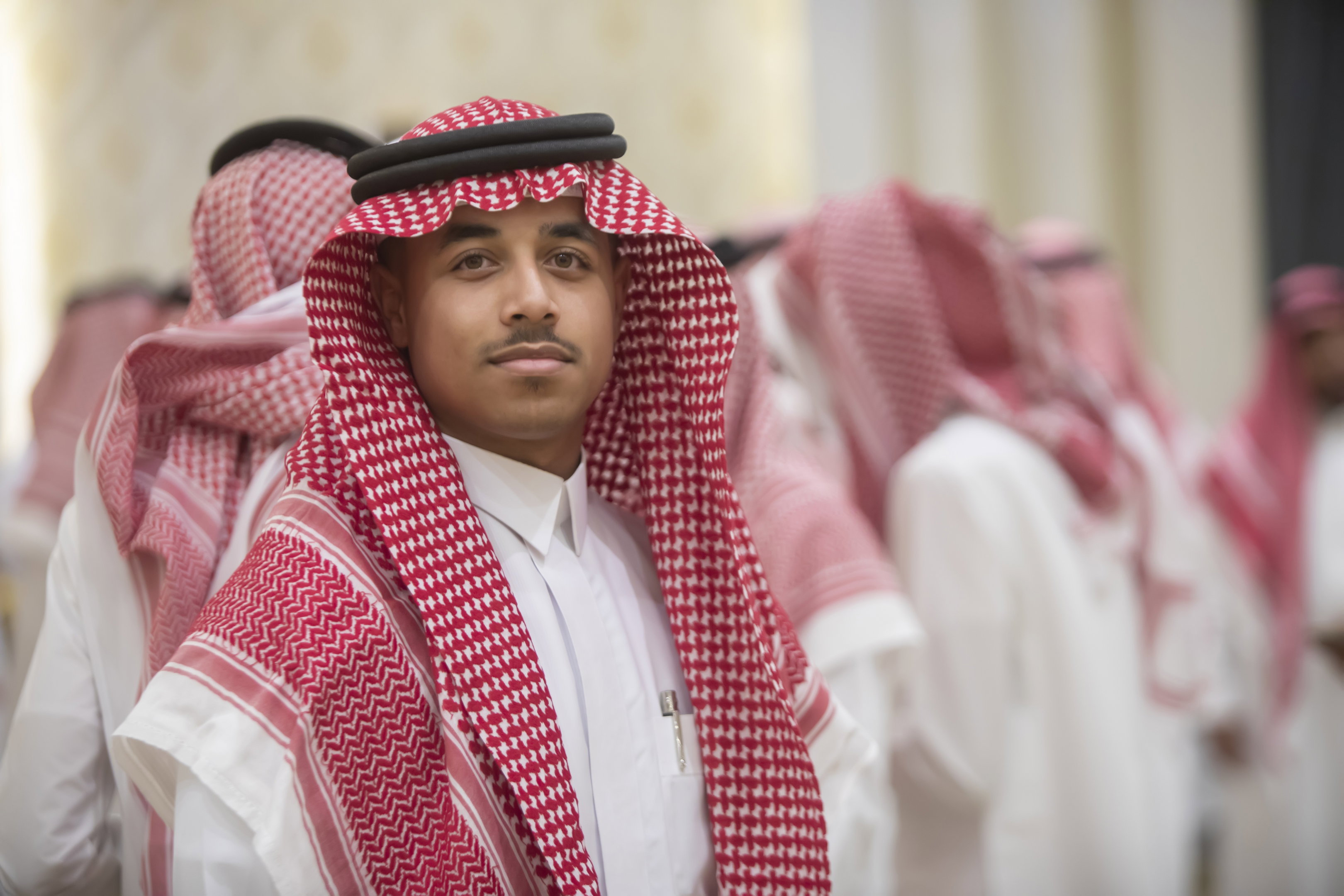 زواج العريس / مرضي بن ناصر الدوسري بقاعة المها للاحتفالات 