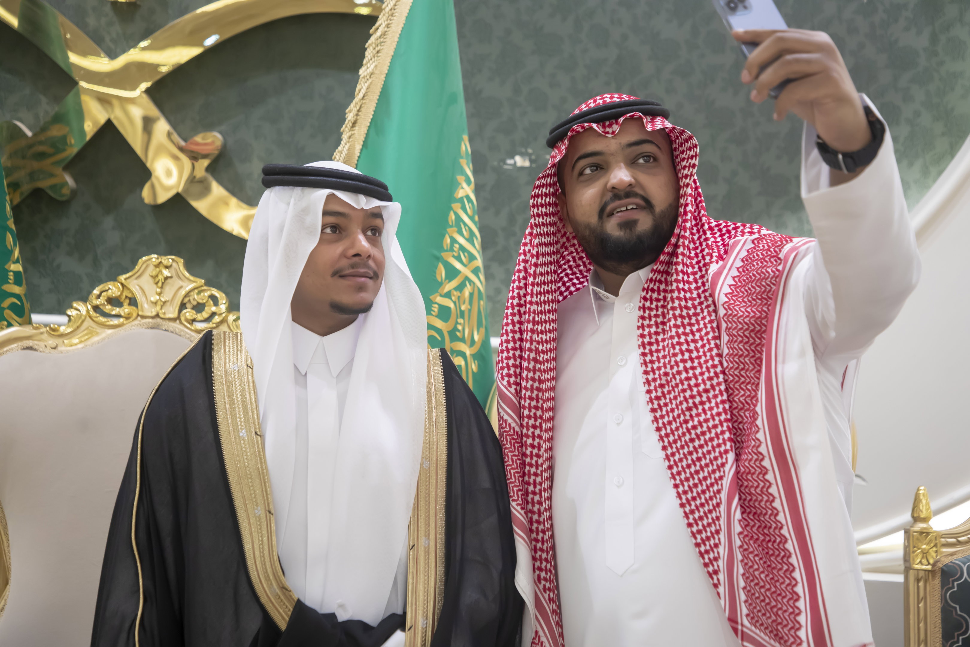 زواج العريس / مرضي بن ناصر الدوسري بقاعة المها للاحتفالات 