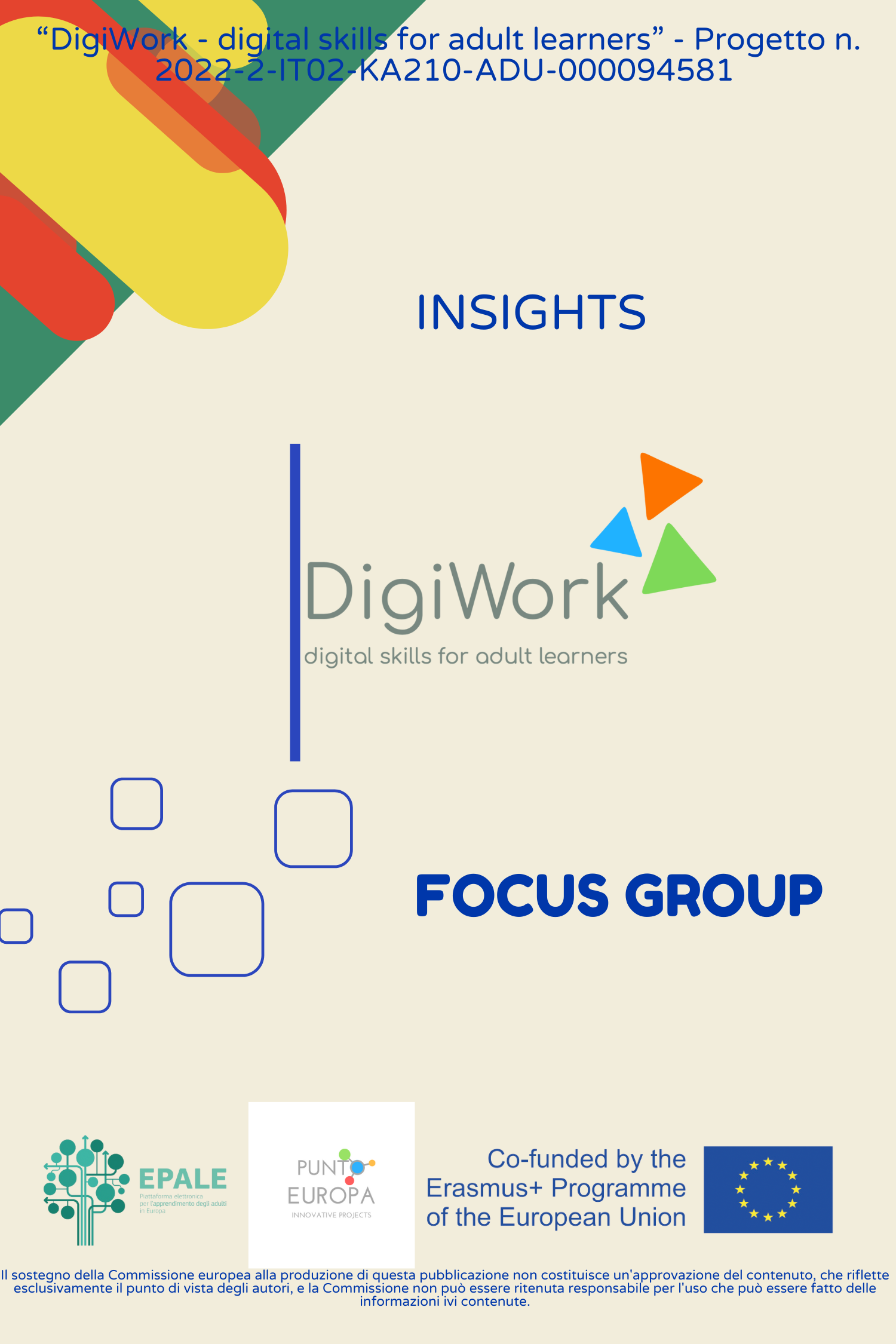 Empowering the 50+ Generation: Insights from the DigiWork Focus Group