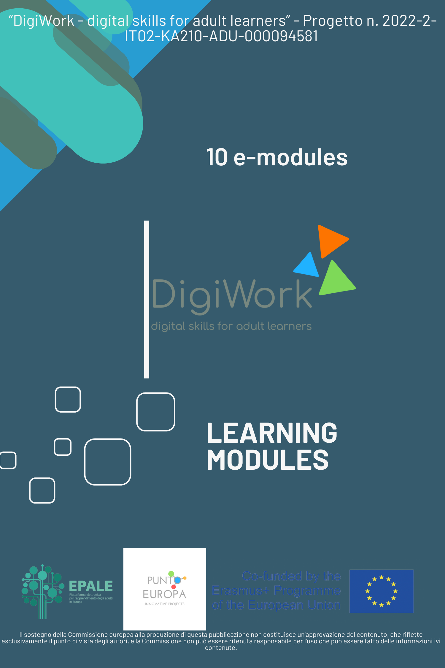 Empowering Adult Learners: The DigiWork E-Modules Learning Program