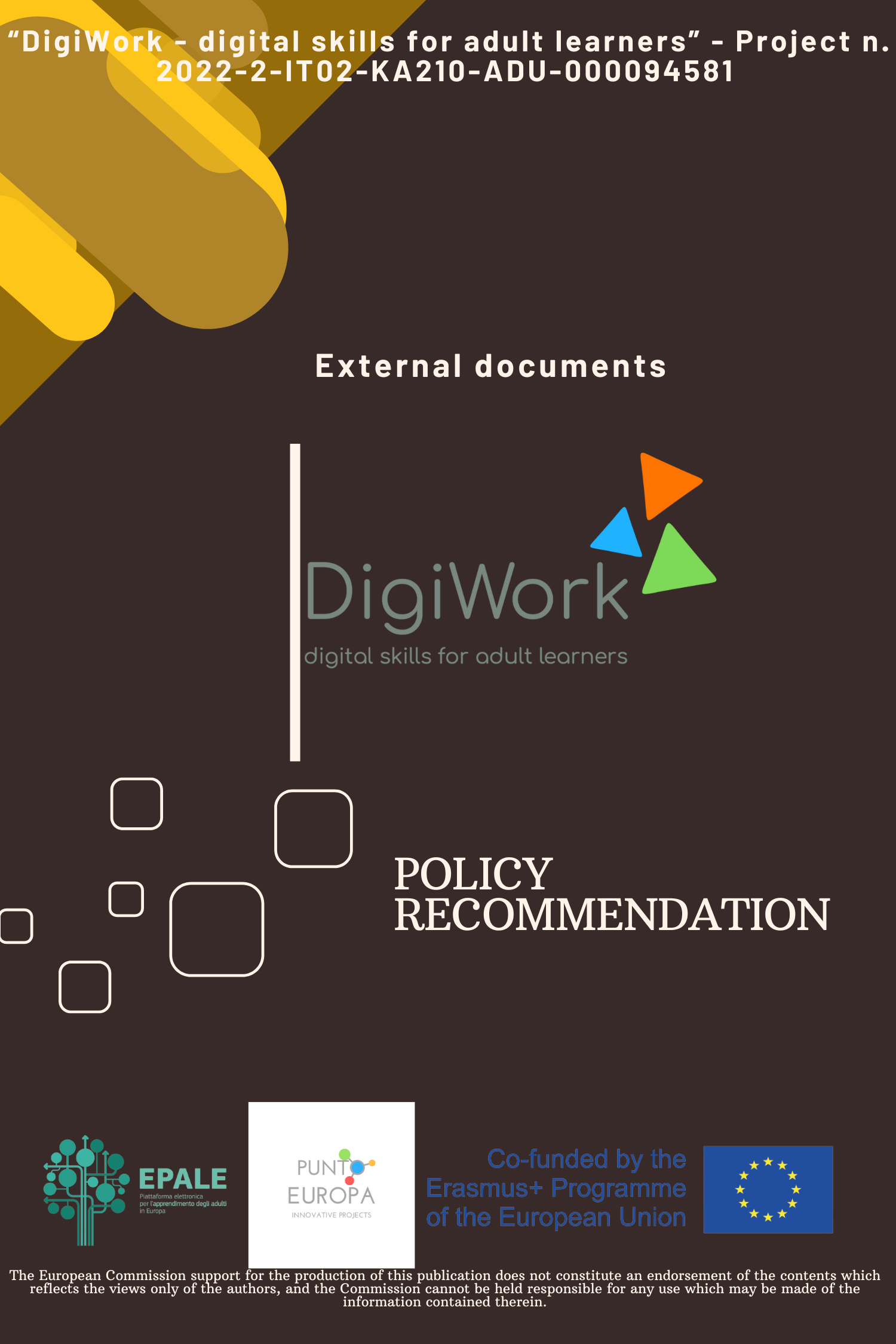 DIWI Policy Recommendation: Bridging the Digital Divide for Adults Over 45