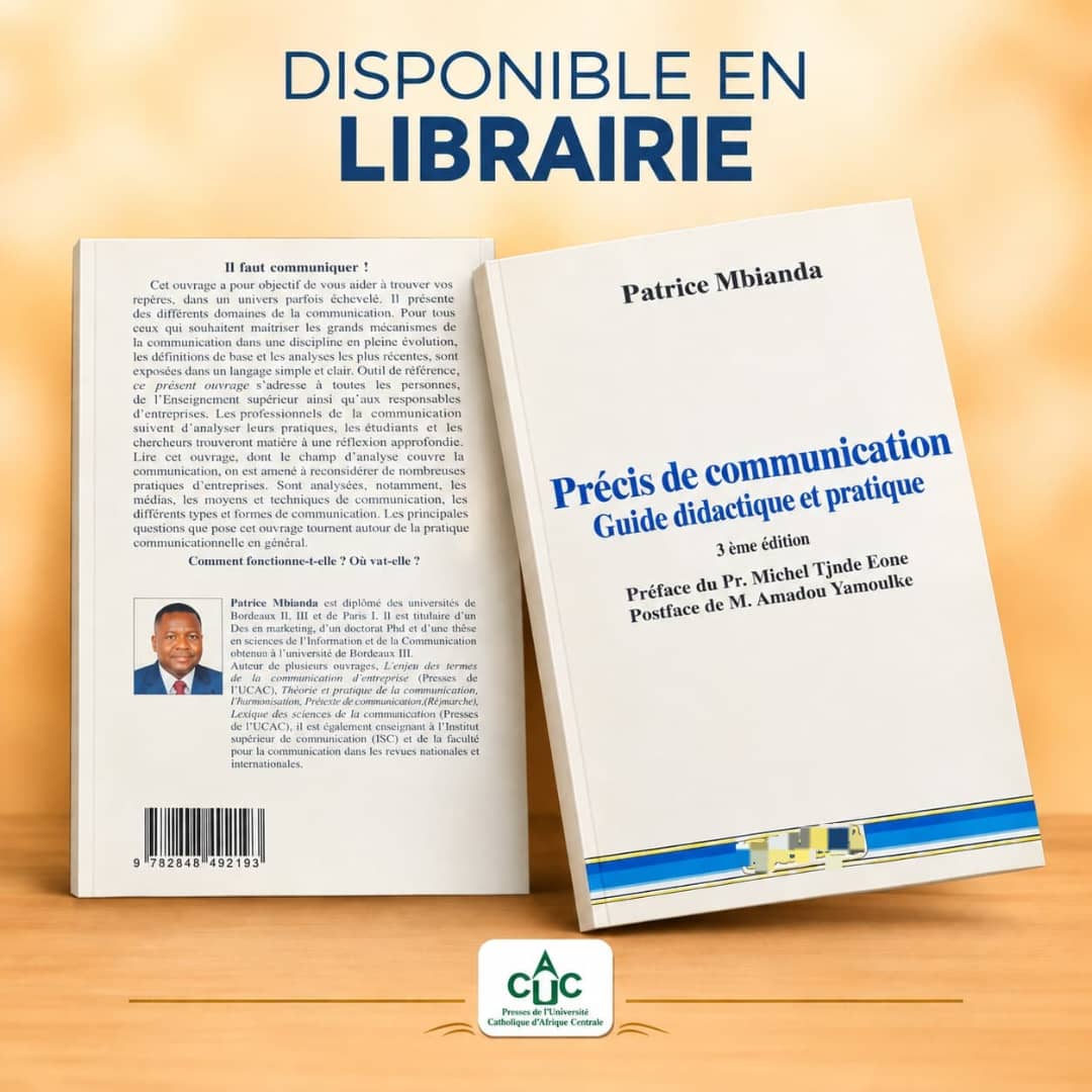« Précis de communication » de P. Mbianda disponible