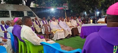 OBSÈQUES DE S.E MGR DOMINIQUE BULAMATARI, ÉVÊQUE ÉMÉRITE DE MOLEGBE