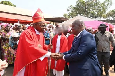 La traditionnelle messe de Noël du Cardinal Nzapalainga à la Pédiatrie de Bangui honorée par le Pape François