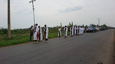 Cathédrale de Bangui : Pèlerinage paroissial à Ngoukomba 2025