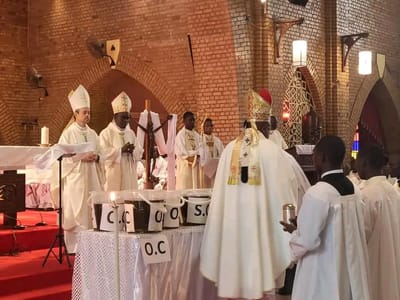 Mardi 15 avril 2025: Messe chrismale dans l’Archidiocèse de Kinshasa
