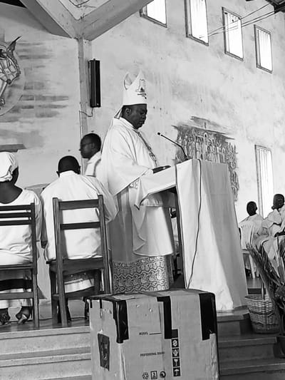 Messe chrismale avec Mgr Emile Mushosho au diocèse de Dungu-Doruma