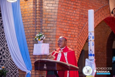 Mort du Pape François : Premiers hommages de l'Archidocèse de Kinshasa