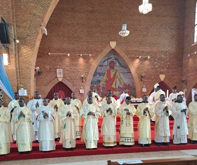 41 diacres ordonnés par Mgr Isango pour le compte de la COSUMA