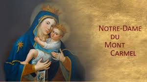 16 juillet:La Bienheureuse Vierge Marie du Mont Carmel
