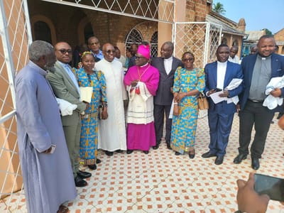 L’honneur de l’UCC  à l’endroit de son professeur devenu évêque de OUESSO