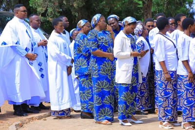 L'Immaculée Conception avec les Soeurs Auxiliatrices de Kolwezi