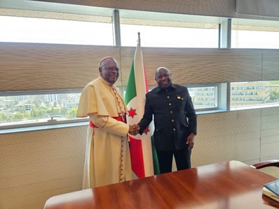 Ambongo et Ndayishimiye : Le SCEAM et l'UA renforcent leur alliance