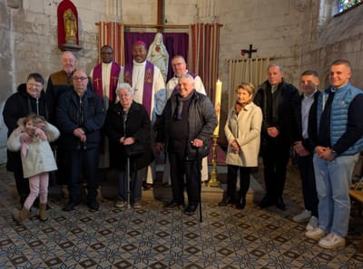 Visite pastorale : Mgr Sosthène Léopold Bayemi au cœur de la mission à Annezin