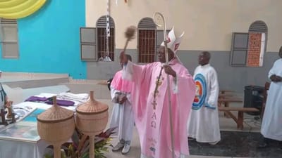 Uvira : Mgr Muyengo dédie la diaconie Saint-Stéphane