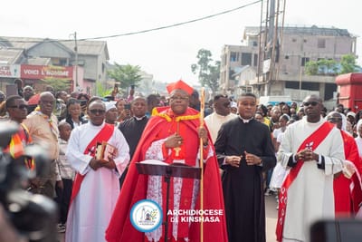 Fidélité jusqu'à la croix : le message du Cardinal Ambongo