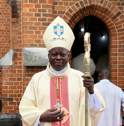 Mgr Mopepe à Molegbe : un an d'épiscopat, de foi et de projets