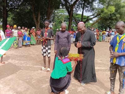 Bambari : le marathon pastoral de Mgr Appora en juillet