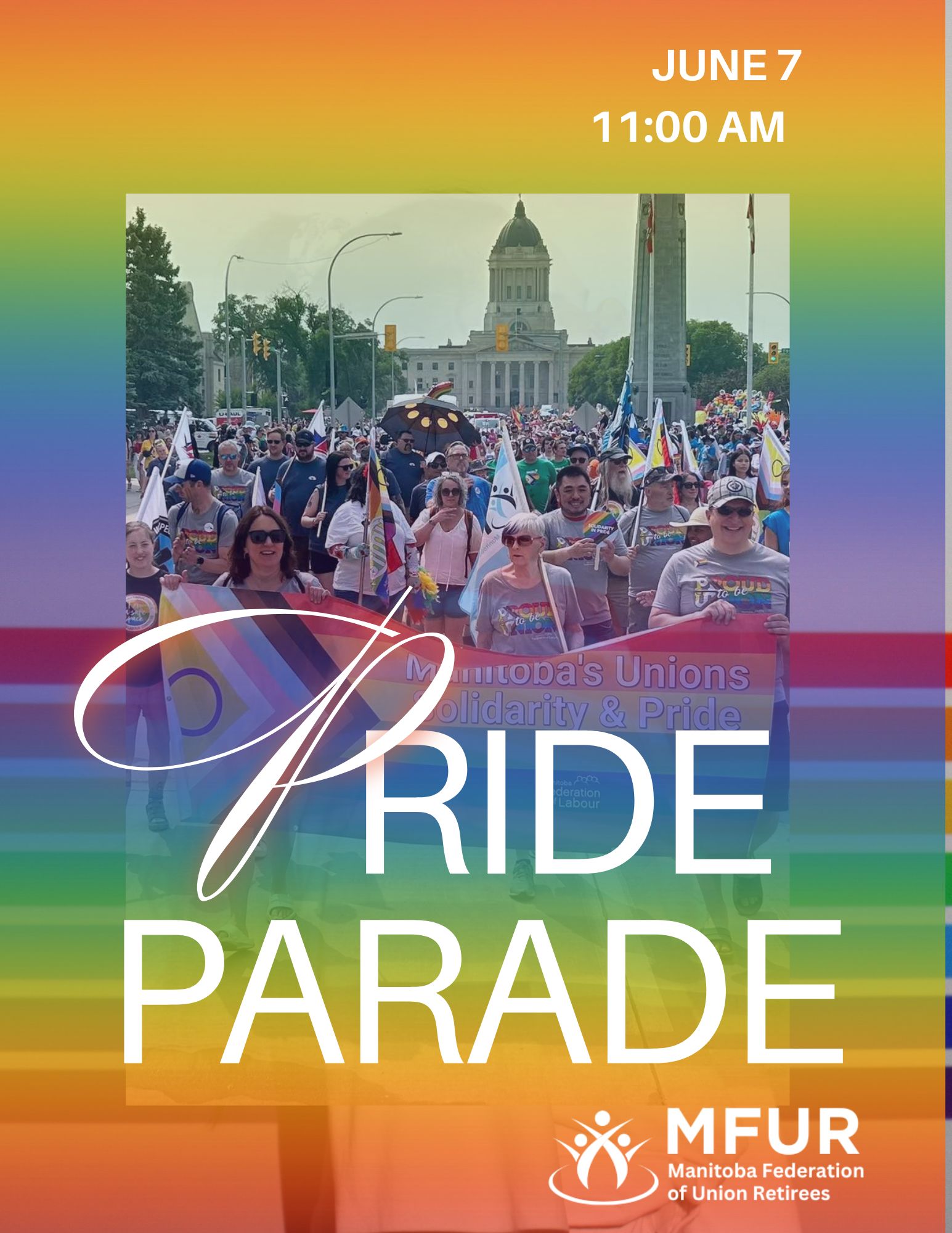Pride Rally and Parade - June 7, 2026