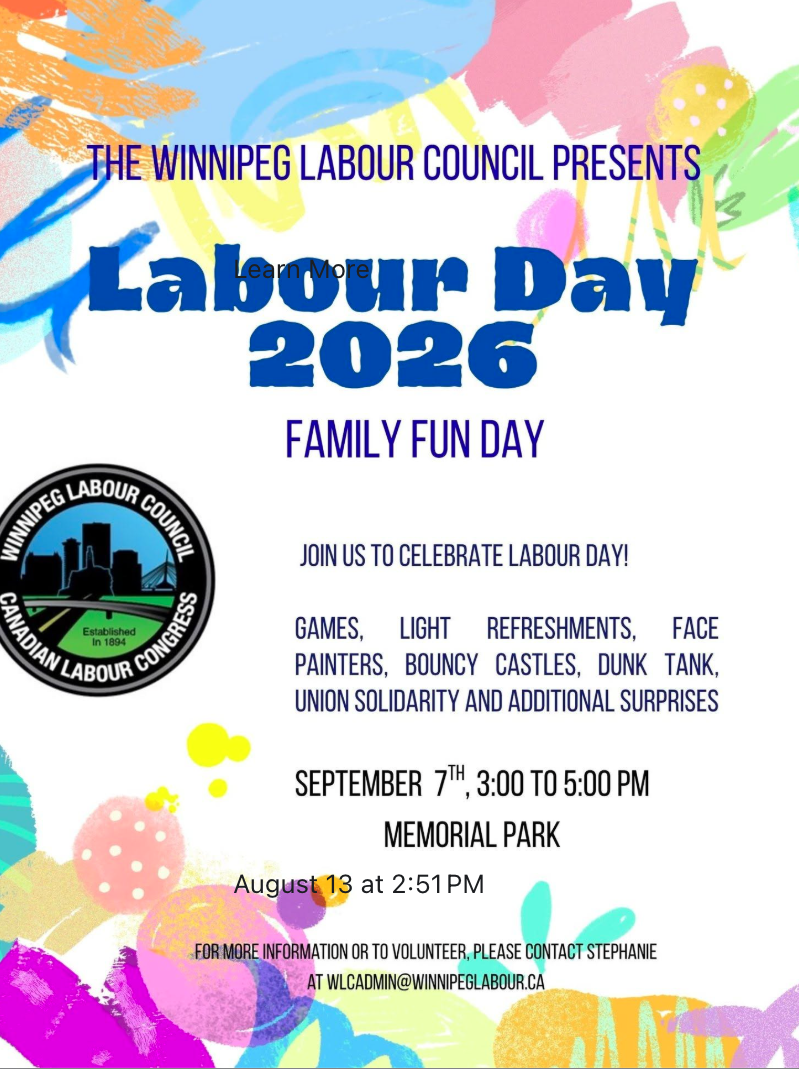 Labour Day Family Fun Day!