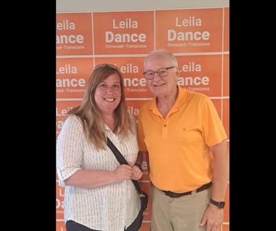 MFUR President Paul Moist joins labour canvass to elect NDP candidate Leila Dance