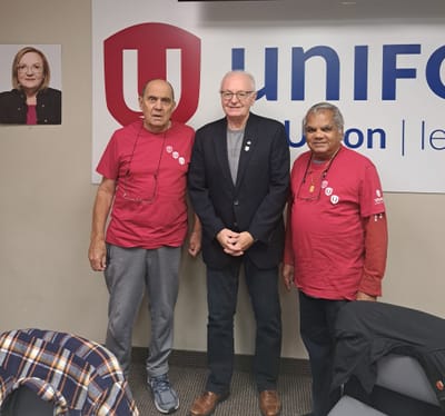Moist brings greetings to Unifor Retired Workers Regional Council
