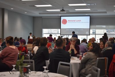 MFUR Attends December 6 Memorial Lunch